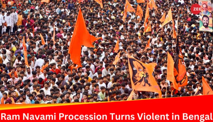 Explosion, Stone-Pelting Mar Ram Navami Procession In Bengal's Murshidabad; BJP Says 'Mamata Banerjee's Provocative...'