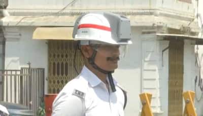 Vadodara Traffic Police Has ACs Fit To Their Helmets: Watch