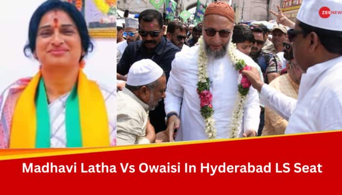 Hyderabad Lok Sabha Elections 2024: BJP&#039;s Madhavi Latha Faces Stiff Competition From Asaduddin Owaisi