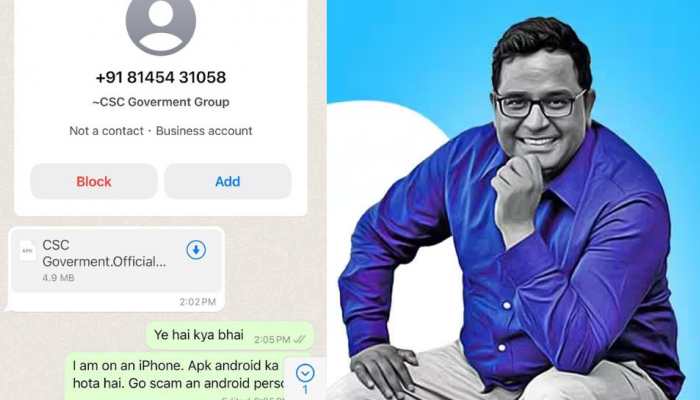 Scammer shares Important Cyber Security Advice To Man: Paytm’s CEO Vijay Sharma Reacts