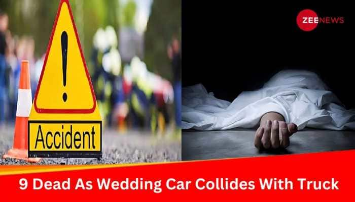 Rajasthan: 9 Dead As Wedding Car Collides With Truck In Jhalawar   