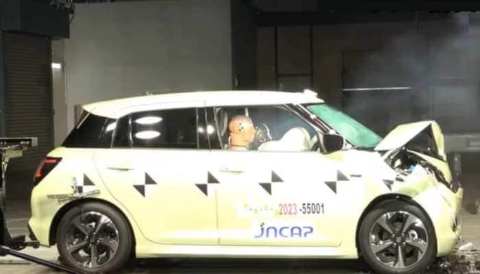 2024 Maruti Suzuki Swift: Hatchback Receives 4-Star Safety Rating In Japan NCAP Crash Test
