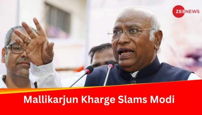  &#039;He Has Nothing To Say....&#039;: Kharge Slams Modi For Criticizing Congress