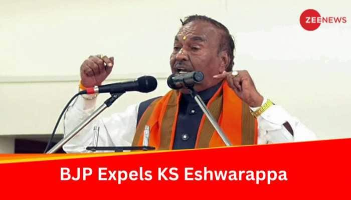 BJP Expels Former Deputy CM KS Eshwarappa For 6 Years  For &#039;Embarrassing&#039; The Party 