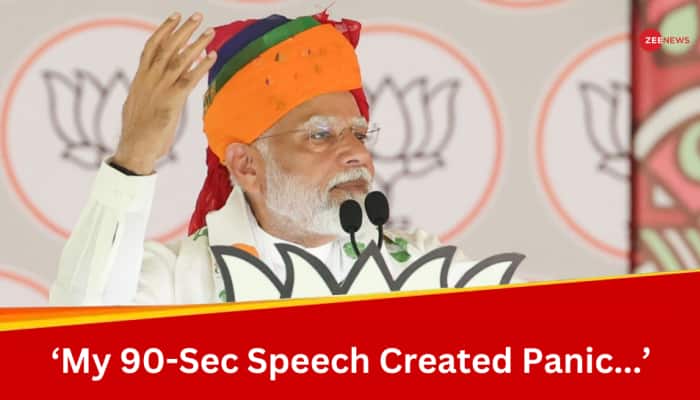 &#039;My 90-Sec Speech Created Panic...&#039;: PM Modi&#039;s Dig At Congress, Opposition Over Rajasthan Speech