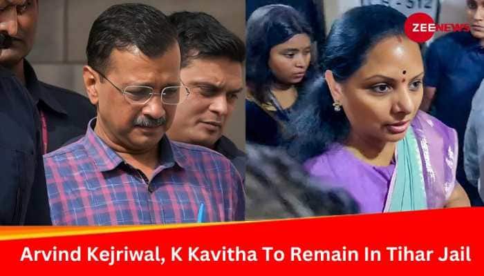 Arvind Kejriwal, K Kavitha To Remain In Tihar Jail, Court Extends Custody Till May 7