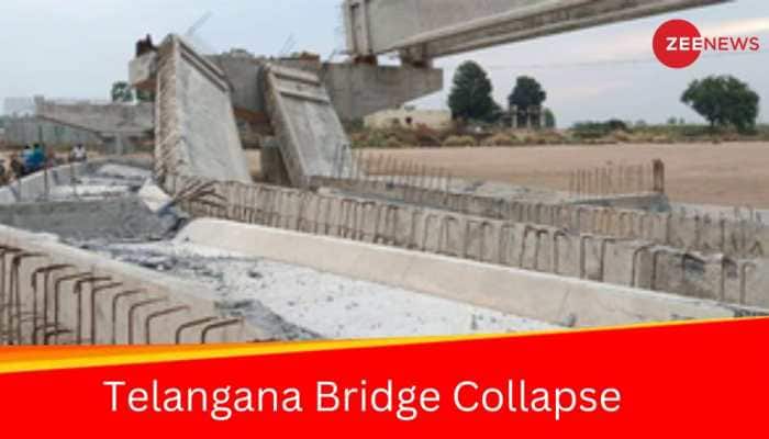 Gone With The Wind: Telangana Bridge, Under Construction For 8 Years, Collapses Due To Strong Wind