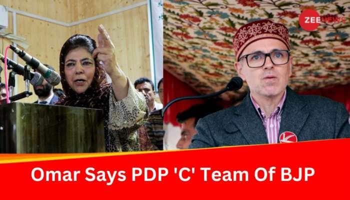 Mehbooba Hits Out At BJP For Destroying J&amp;K&#039;s Social Fabric; Omar Abdullah Says PDP &#039;C&#039; Team Of BJP