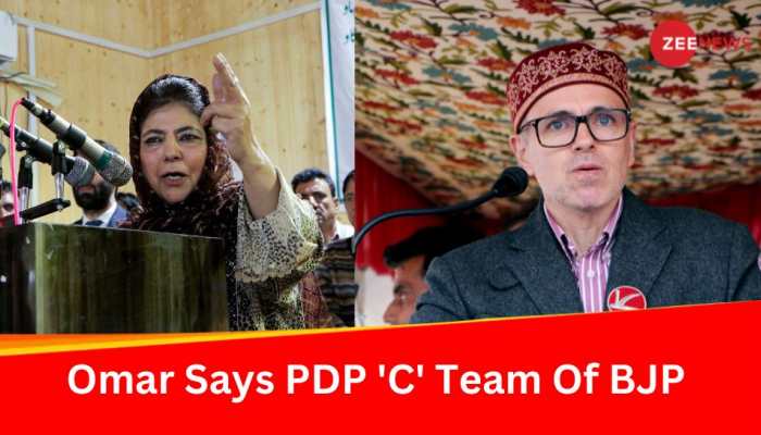 Mehbooba Hits Out At BJP For Destroying J&amp;K's Social Fabric; Omar Abdullah Says PDP 'C' Team Of BJP