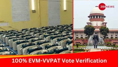 SC Verdict Today On Pleas Seeking 100% EVM-VVPAT Vote Verification 