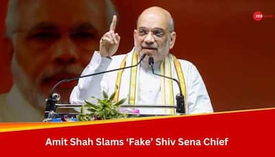 'Fake' Shiv Sena Chief Didn't Attend 'Pran Pratishtha' Due To Sonia Gandhi's Fear: Amit Shah Attacks Uddhav Thackeray