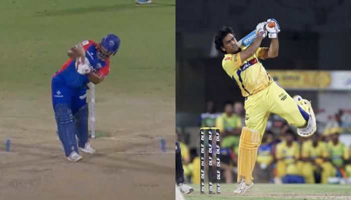 Rishabh Pant Channels Inner MS Dhoni, Plays Helicopter Shot vs Gujarat Titans In IPL 2024; Video Goes Viral - Watch