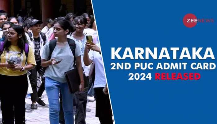 Karnataka 2nd PUC Exam 2 Hall Ticket Released At kseab.karnataka.gov.in- Check Steps To Download Here
