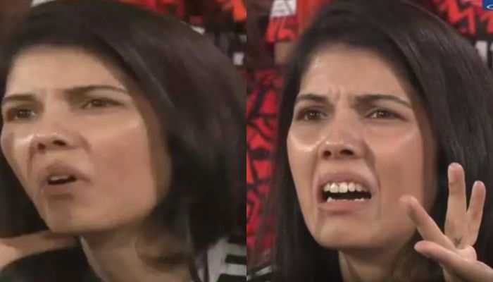 Kavya Maran&#039;s Reaction After SRH Lose 4 Wickets In Powerplay vs RCB Goes Viral - Watch