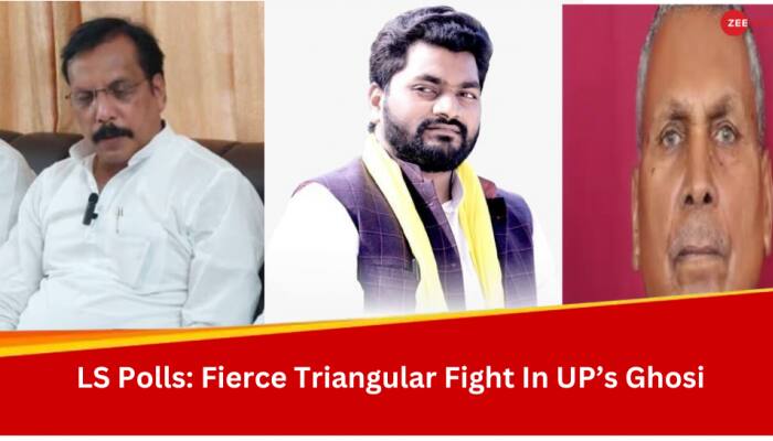 Three Cornered Fight In UP's Ghosi With BSP's Balakrishna Chauhan,  SP's Rajiv Rai And SBSP's Arvind Rajbhar In Fray