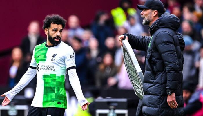 WATCH: Mohamed Salah, Jurgen Klopp Involved In HEATED Spat As West Ham End Liverpool Title Hopes