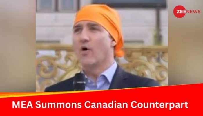 India Strongly Protests Against &#039;Khalistan&#039; Slogans At Public Event Attended By Canadian  Prime Minister Justin Trudeau