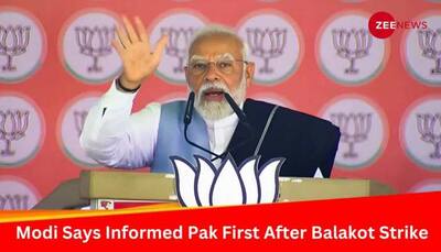 'Don't Believe In Attacking From Back': Modi Says Informed Pak First After Balakot Strike