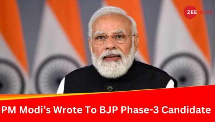 PM Modi&#039;s Letter To BJP Phase-3 Candidate: &#039;Urge People To Not Fall For Oppn Agenda&#039;