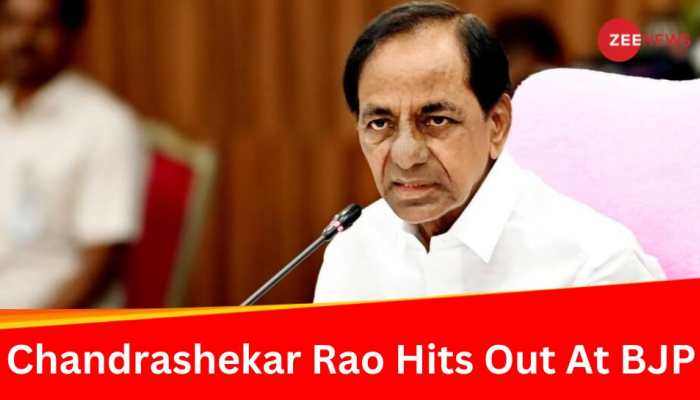 &#039;BJP Wants To Trouble Every CM....,&#039; Chandrashekar Rao Slams PM Modi