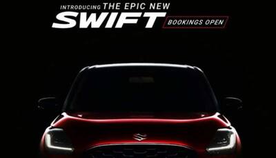 2024 Maruti Swift Bookings Open Ahead Of Launch; First Teaser Revealed