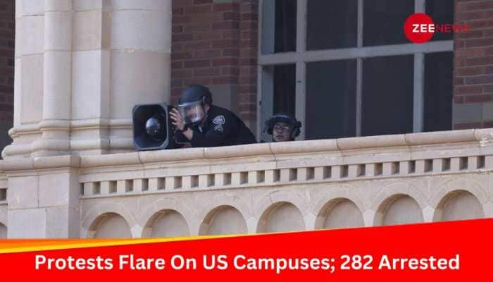 US Universities Rocked By Protests Amid Israel-Gaza Conflict; 282 Arrested
