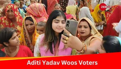 Akhilesh Yadav’s Daughter Aditi Draws Massive Crowd In Her Door-To-Door Campaign; Listen To Her Speeches 