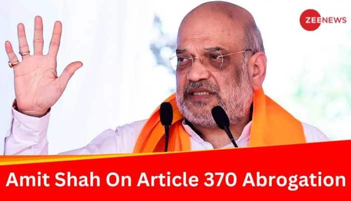 ‘Nobody Has Guts To Pelt Stones...’: Amit Shah Refutes Rahul Gandhi&#039;s Prediction On Kashmir Post Article 370 Abrogation