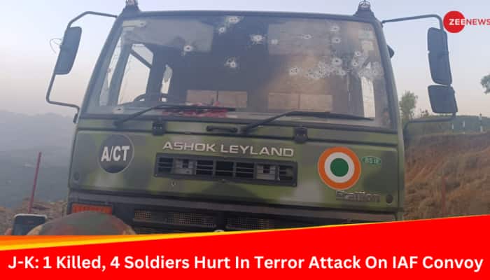 1 Killed, 4 Soldiers Injured In Terror Attack On IAF Convoy Ahead Of Lok Sabha Polls In J&amp;K&#039;s Poonch