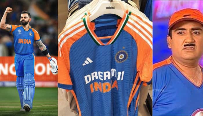 &#039;Inspired By Jethalal&#039;: India&#039;s T20 World Cup 2024 Jersey Launch Starts Meme Game