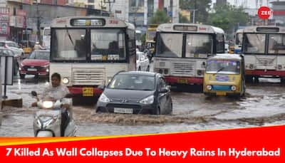 7 Killed In Wall Collapse, Including 4-Year-Old, As Heavy Rains Wreak Havoc In Hyderabad | 10 Points