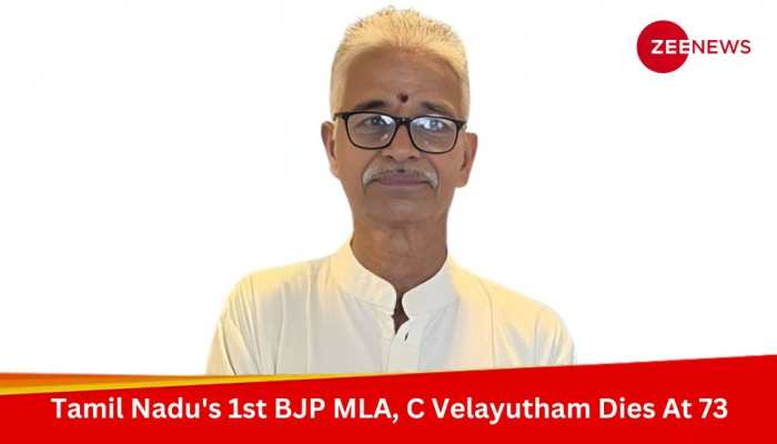 Tamil Nadu's First BJP MLA, C Velayutham Dies At 73; PM Modi Offers Condolences  