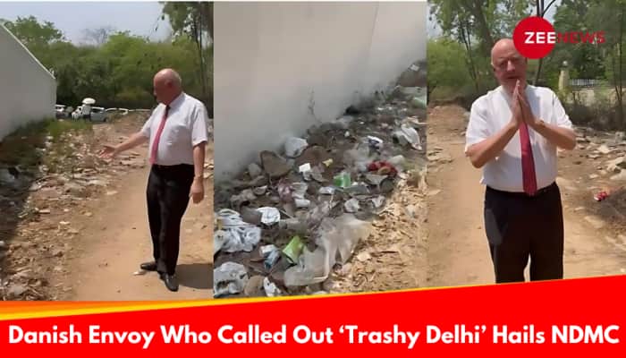 &#039;So Proud Of NDMC...&#039;: Danish Envoy Hours After Calling Out Trash-Ridden New Delhi Lane In Viral Video