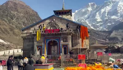 Kedarnath Temple Adorned With 40 Quintals Of Flowers As Portals Open On May 10