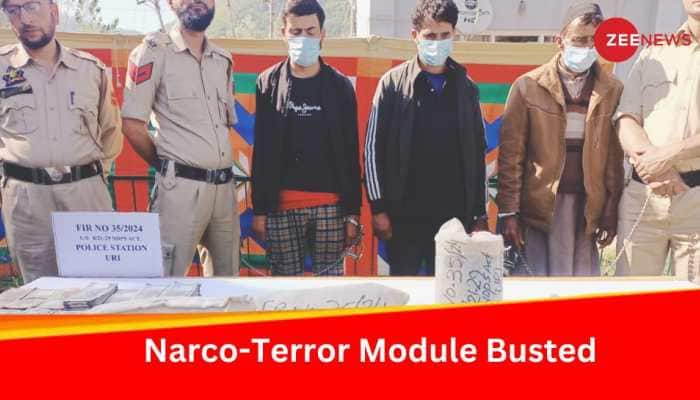 Narco-Terror Module Busted In Baramulla Of Jammu and Kashmir: Drugs Worth Rs 50 Crore, Cash Recovered, 3 Arrested
