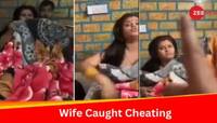 Viral Video: Man Catches Wife Cheating Red-Handed; Netizens React ...
