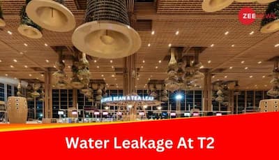 Heavy Rainfall Triggers Water Leakages At Bengaluru Airport's Terminal 2