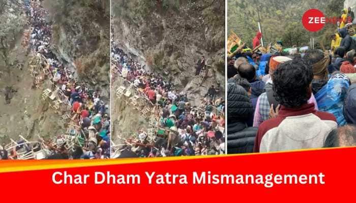 Char Dham Yatra: Massive Crowd Of Devotees Throng Yamunotri; Police Issues Advisory After Chaos