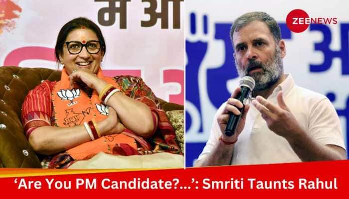 ‘Are You PM Candidate?...’: Smriti Irani Taunts Rahul Gandhi Amid Modi Debate Bid 