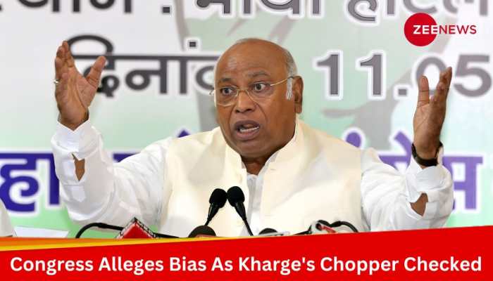 Congress Alleges Bias As Kharge&#039;s Helicopter Checked In Bihar, Accuses Poll Officials Of Targeting Opposition Leaders 
