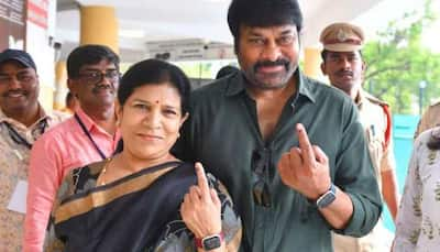 Lok Sabha Elections 2024: Chiranjeevi And Wife Surekha Konidela Cast Vote 