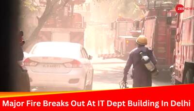 Major Fire Engulfs Income Tax CR Building In Delhi, 21 Fire Tenders Rushed To Spot