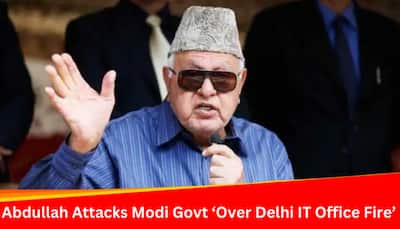 'Election Fears Behind Delhi IT Office Fire...': Farooq Abdullah Accuses Modi Govt Of Cover Up