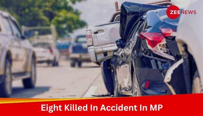 Eight Killed As Jeep Collides With Unidentified Vehicle In Madhya Pradesh 