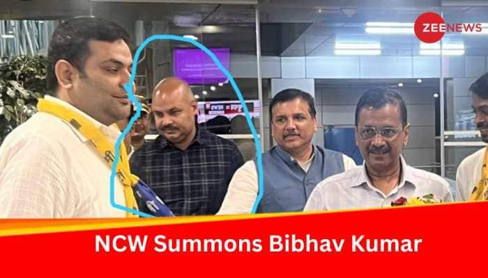 Swati Maliwal Assault Incident: NCW Summons Arvind Kejriwal's Aide Bibhav Kumar; BJP Sharpens Attack