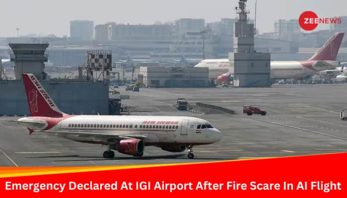 Full Emergency Declared At Delhi&#039;s IGI Airport After Fire Scare In Bengaluru-Bound Air India Flight