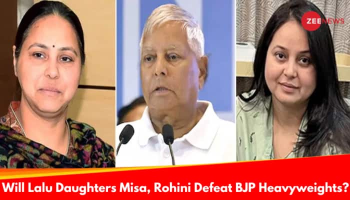Lalu Daughters Facing Tough Contest In Saran, Pataliputra: Will Misa, Rohini Defeat BJP Heavyweights?