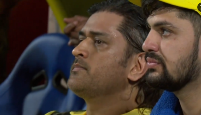 MS Dhoni Hides Emotions, Disappears From Dugout After CSK Crash Out Of IPL 2024; Watch MS Dhoni Hides Emotions, Disappears From Dugout After CSK Crash Out Of IPL 2024; Watch