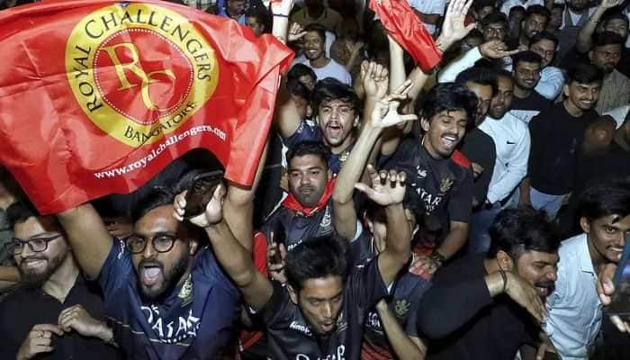 RCB Fans Celebrate Historic Playoff Qualification In Crazy Fashion, Video Goes Viral - Watch