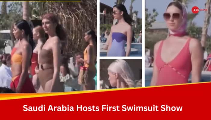 Watch: First-Ever Swimsuit Models&#039; Fashion Show Held In Saudi Arabia